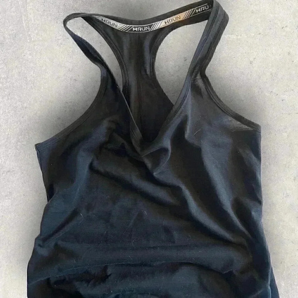 Women's Under Armour running razor back size S black athletic tank - Picture 3 of 10